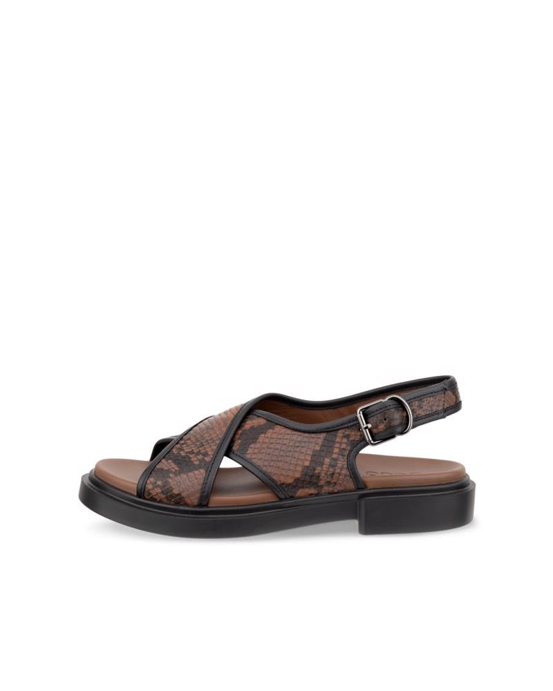 Brown ECCO METRO SEOUL SANDAL W