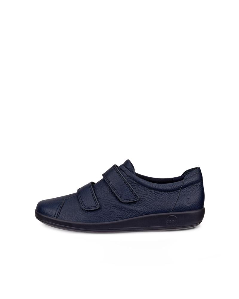 Navy ECCO SOFT 2.0 VELCRO