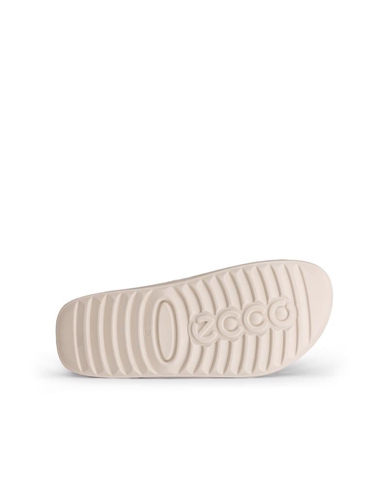 Beige ECCO COZMO W CROOS SANDAL