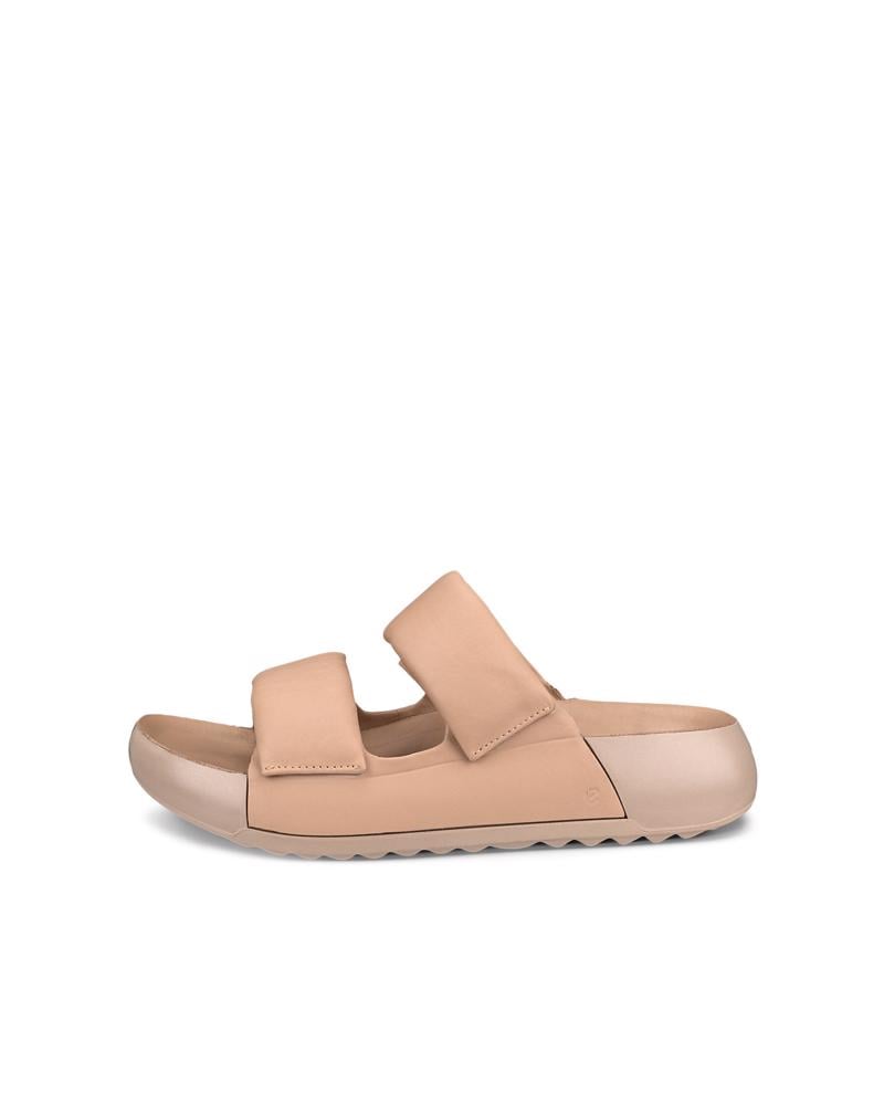 Brown ECCO Cozmo PF W Sandal LEA