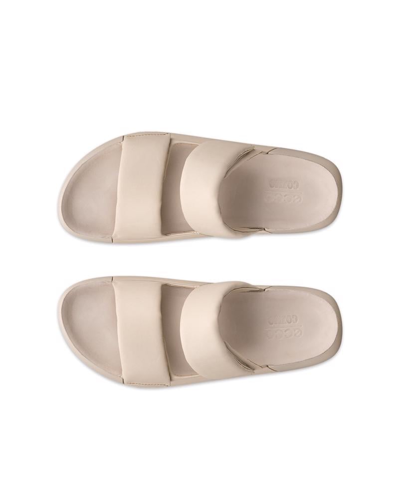 Beige ECCO COZMO W PLATFORM 2 STRAP