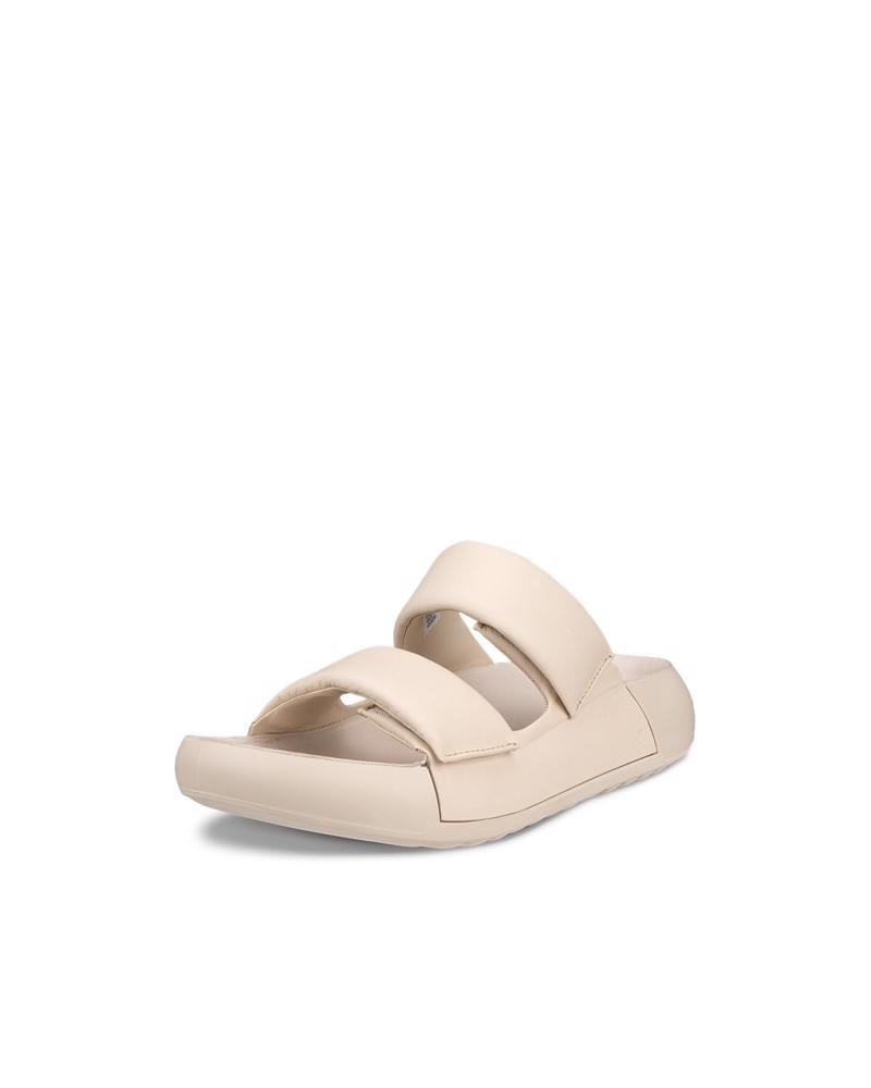 Beige ECCO COZMO W PLATFORM 2 STRAP