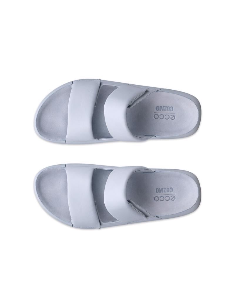 BLUE ECCO Cozmo PF W Sandal LEA