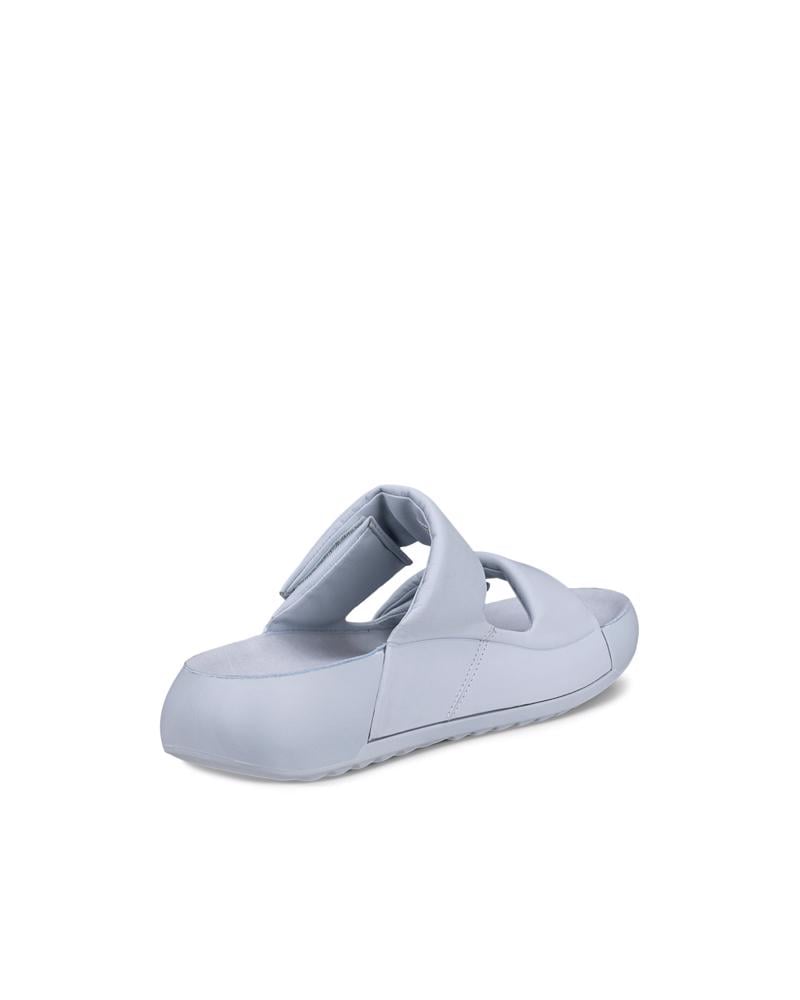 BLUE ECCO Cozmo PF W Sandal LEA