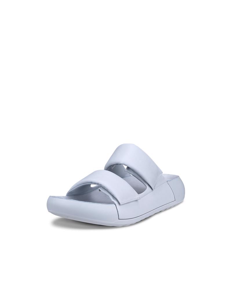 BLUE ECCO Cozmo PF W Sandal LEA