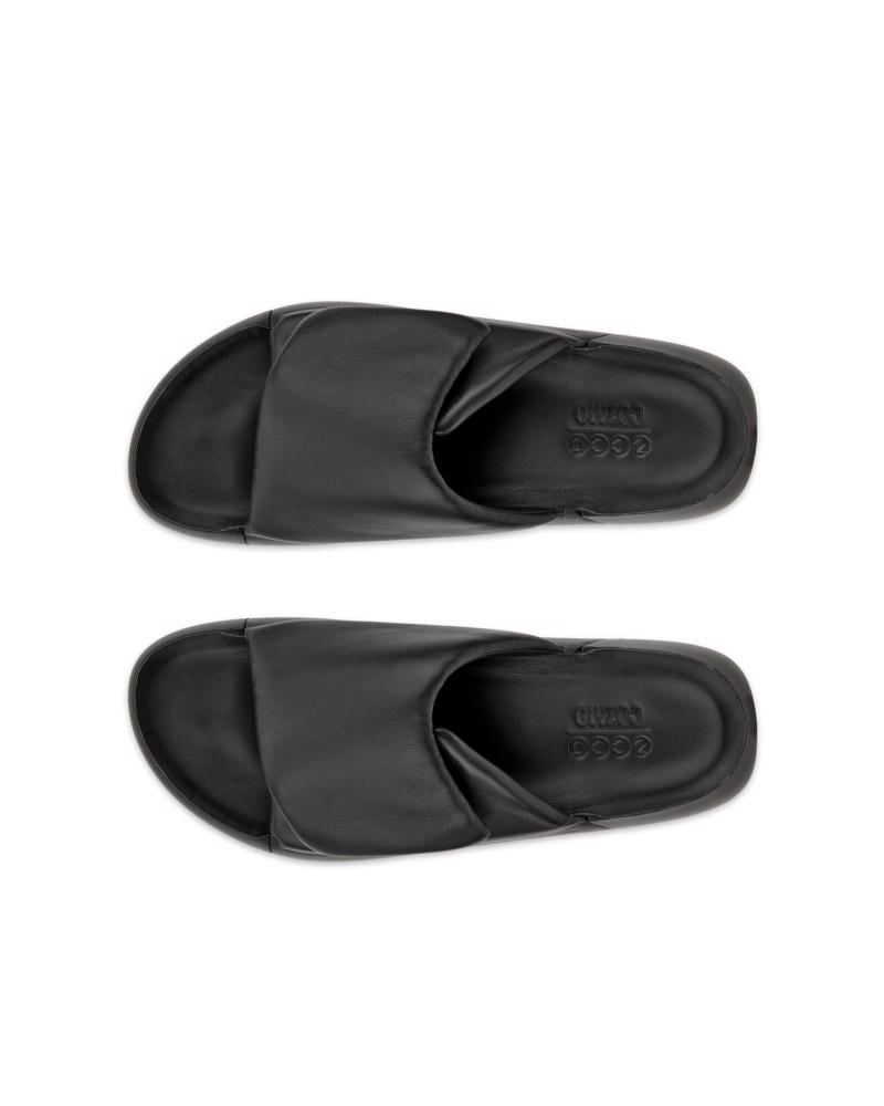 BLACK ECCO COZMO W SLIDE