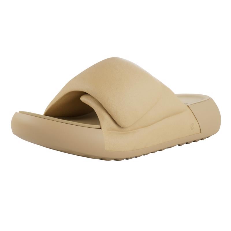 Yellow ECCO COZMO PF SLIDE