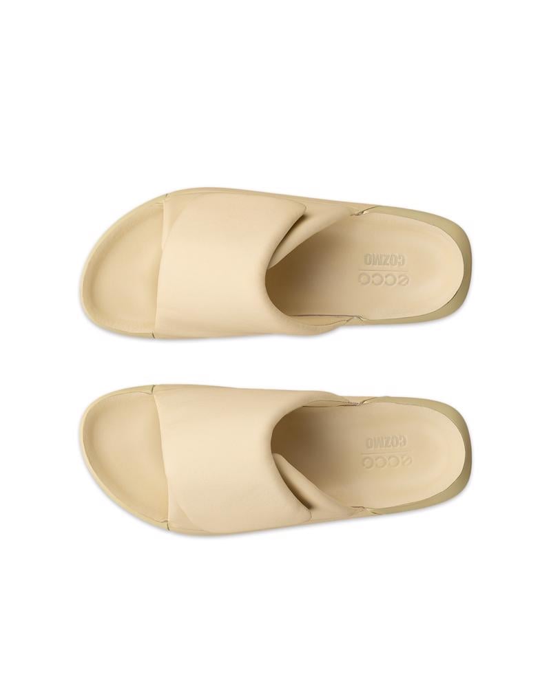 Yellow ECCO COZMO PF SLIDE