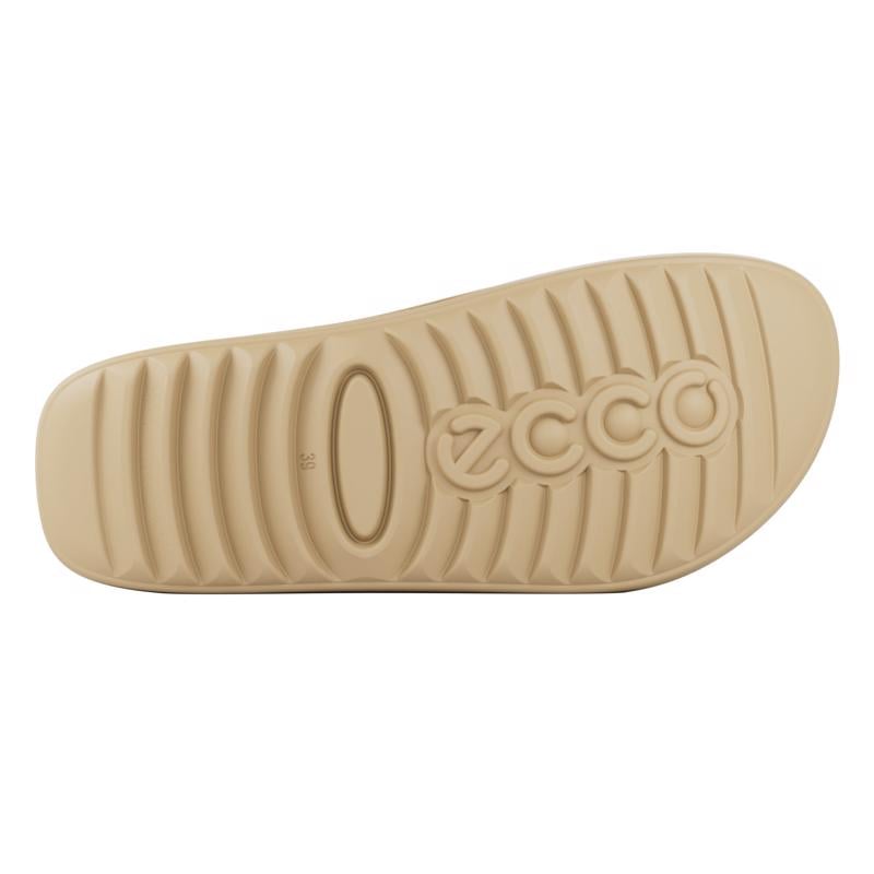 Yellow ECCO COZMO PF SLIDE