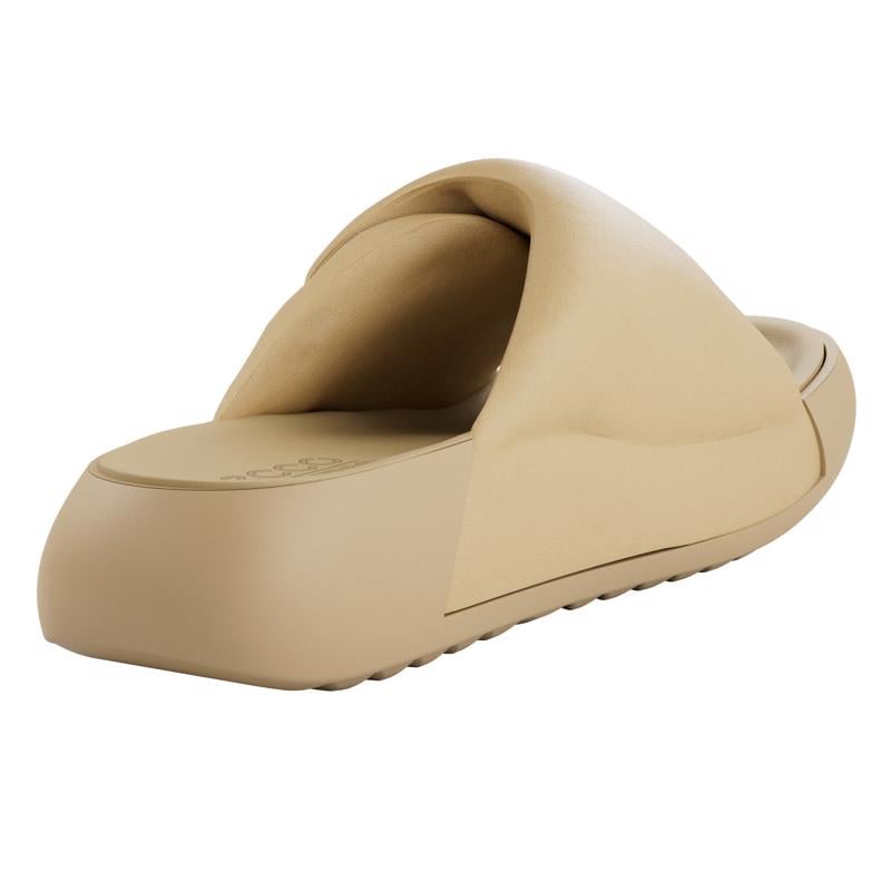 Yellow ECCO COZMO PF SLIDE