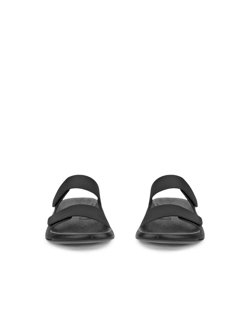 BLACK ECCO COZMO W 2-STRAP