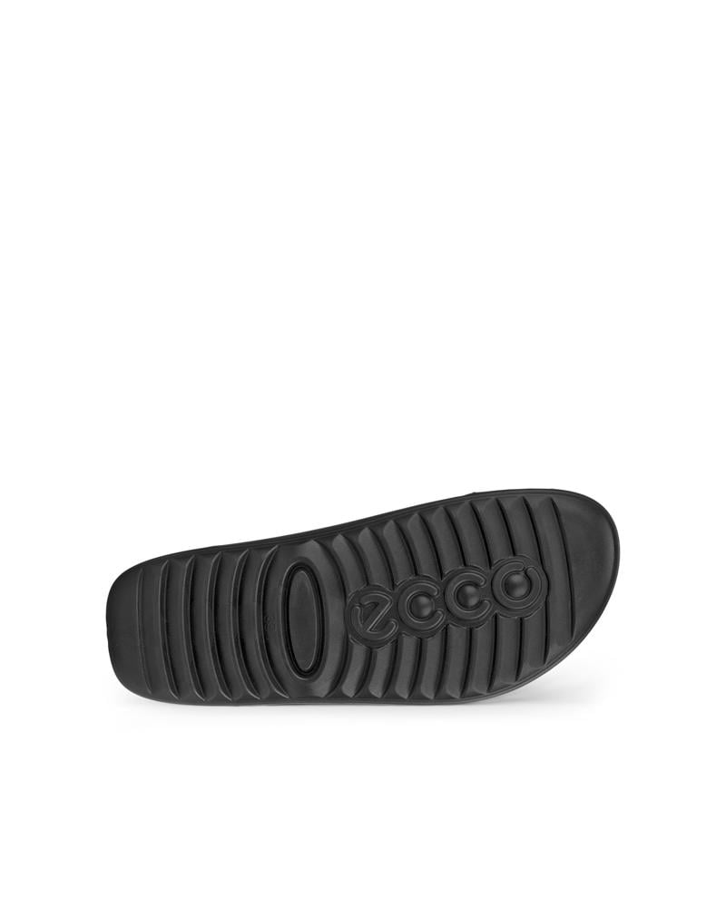 BLACK ECCO COZMO W 2-STRAP