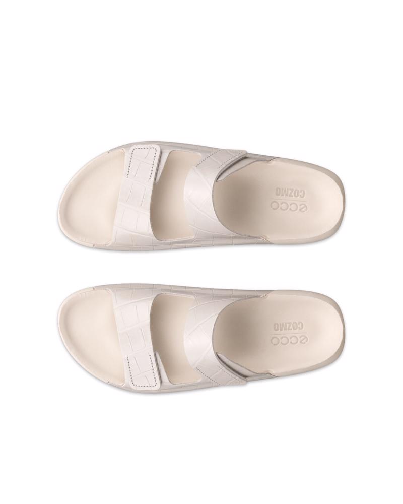 Beige ECCO 2ND COZMO W 2 STRAP FLAT