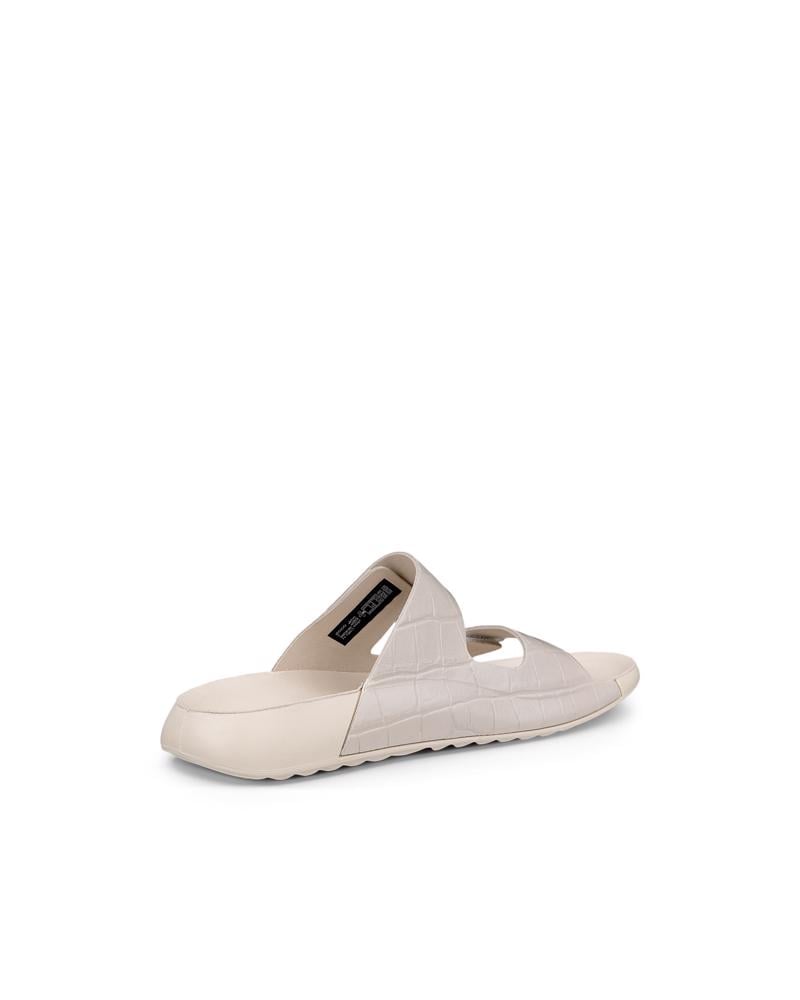 Beige ECCO 2ND COZMO W 2 STRAP FLAT
