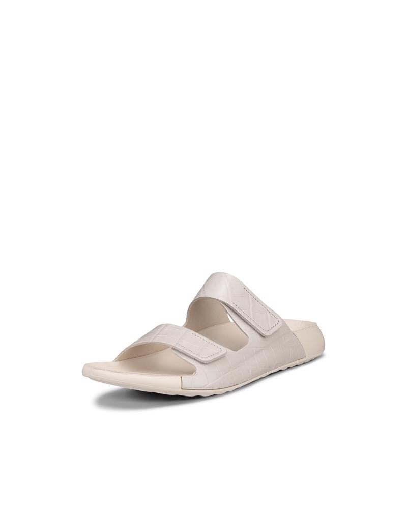 Beige ECCO 2ND COZMO W 2 STRAP FLAT