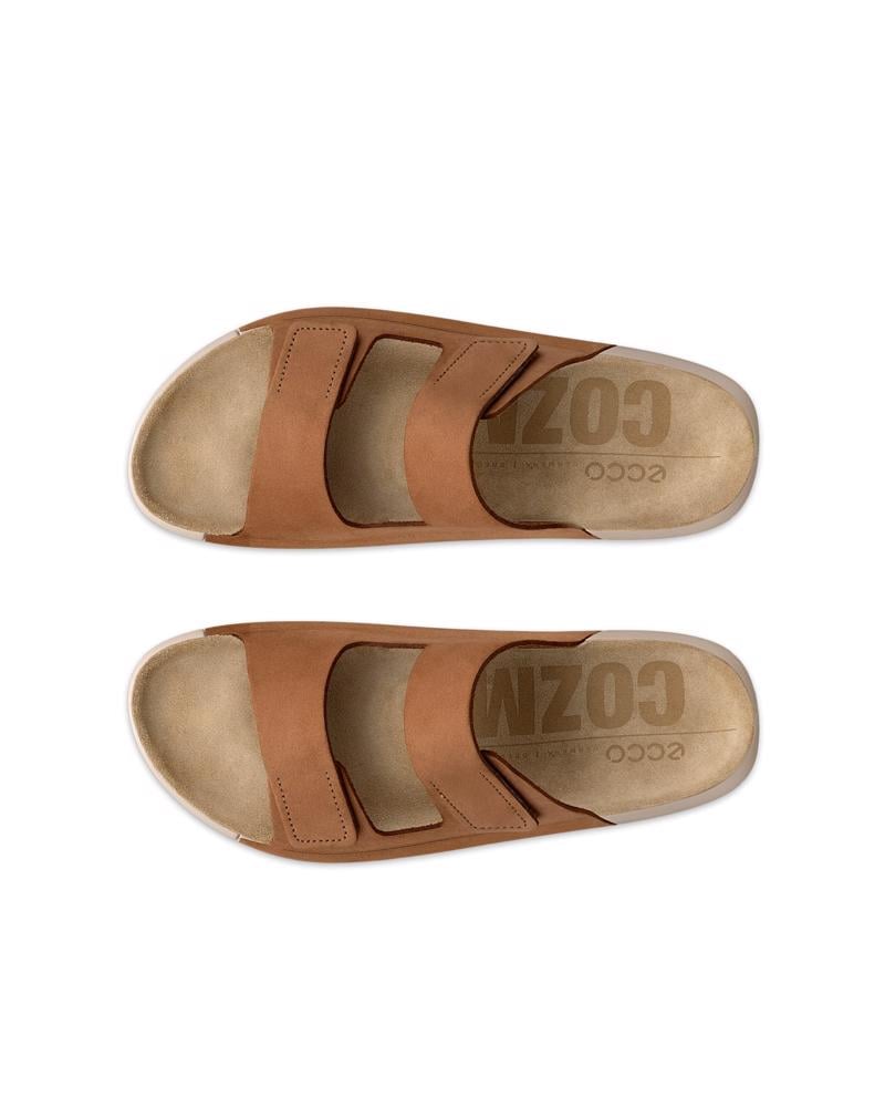 Brown ECCO COZMO W 2-STRAP