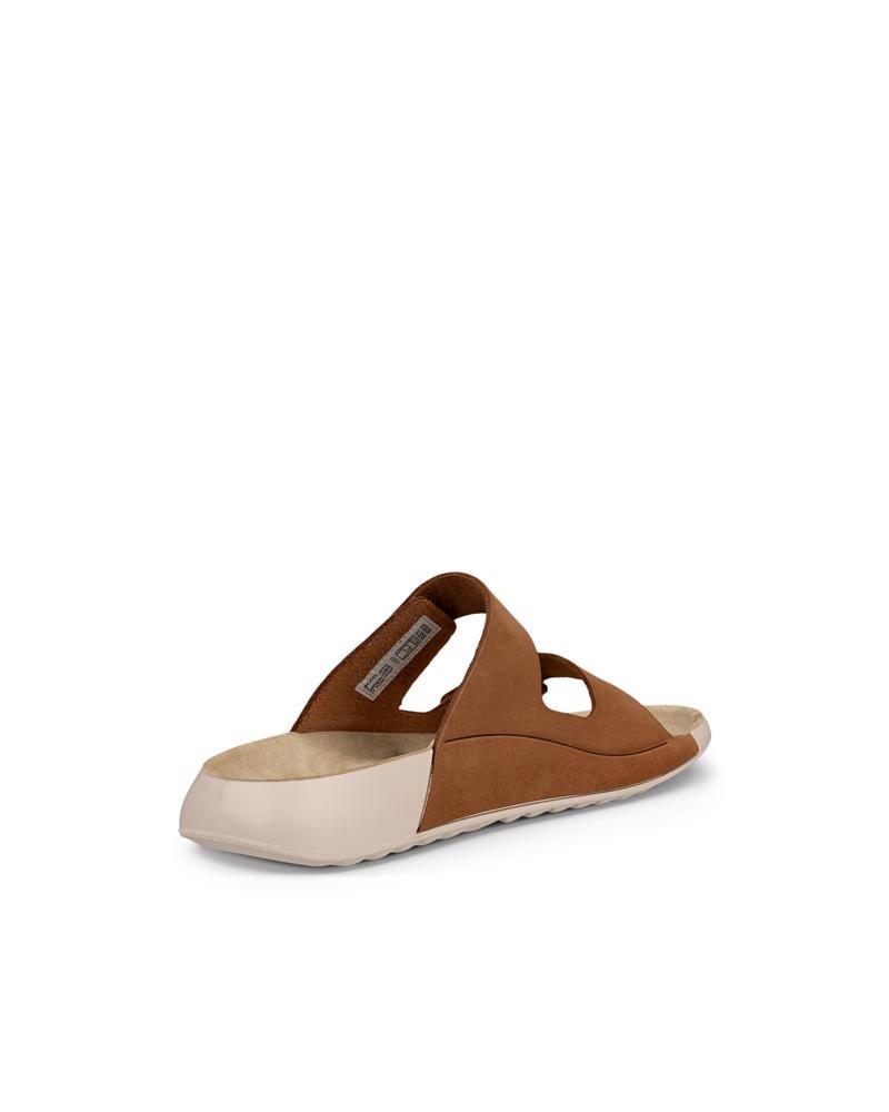 Brown ECCO COZMO W 2-STRAP