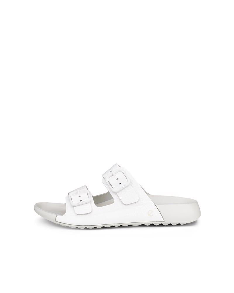 White ECCO COZMO W 2-STRAP PREMIUM
