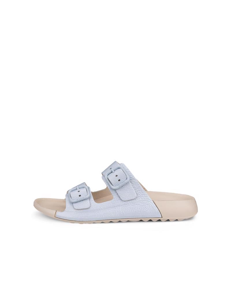BLUE ECCO Cozmo W Sandal Buckle LEA