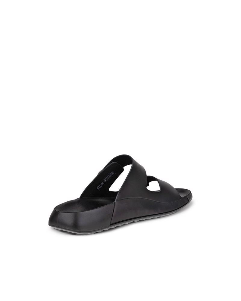 BLACK ECCO Cozmo W Sandal Deco LEA