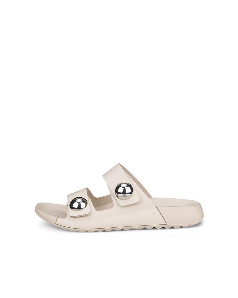 بيج ECCO Cozmo W Sandal Deco LEA
