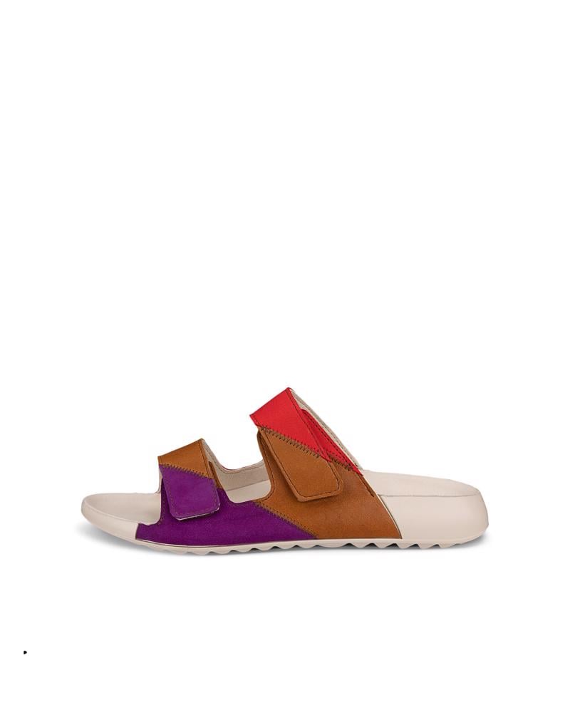 Purple ECCO Cozmo W Upcycle Slide LEA