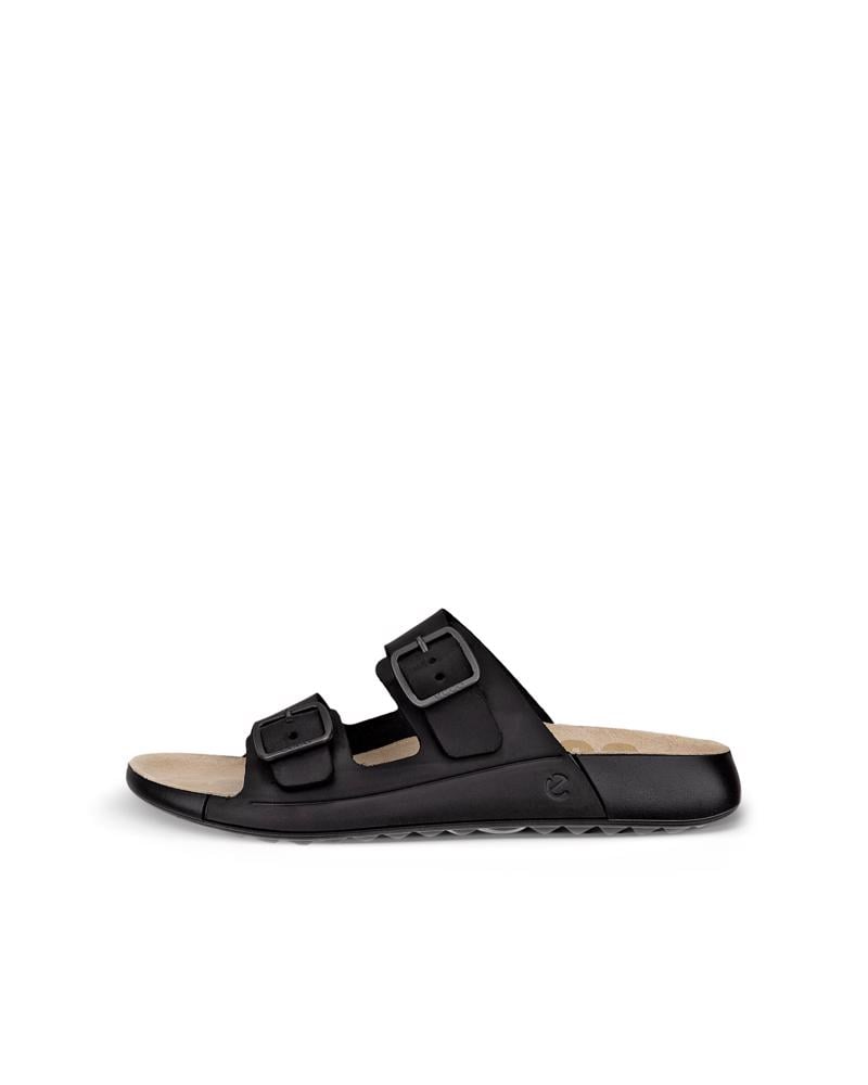 BLACK ECCO COZMO W CASUAL BUCKLE