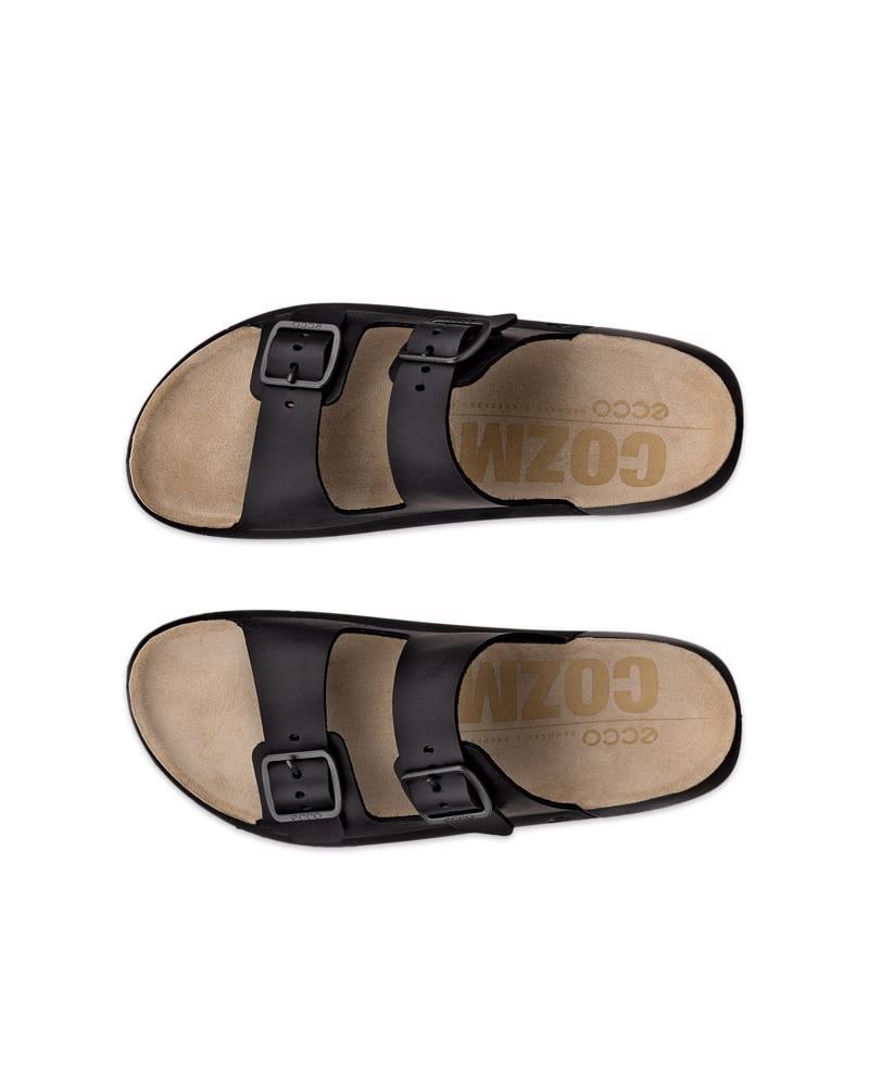 BLACK ECCO COZMO W CASUAL BUCKLE