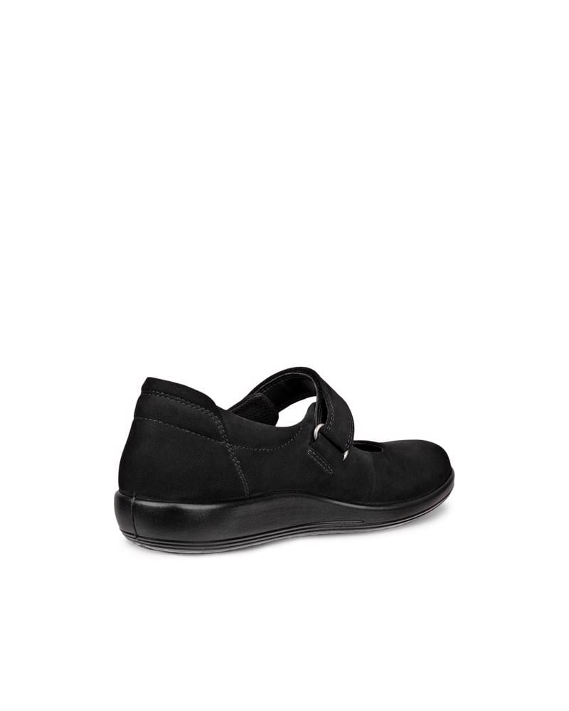 BLACK ECCO SOFT 2.0 W MARY-JANE