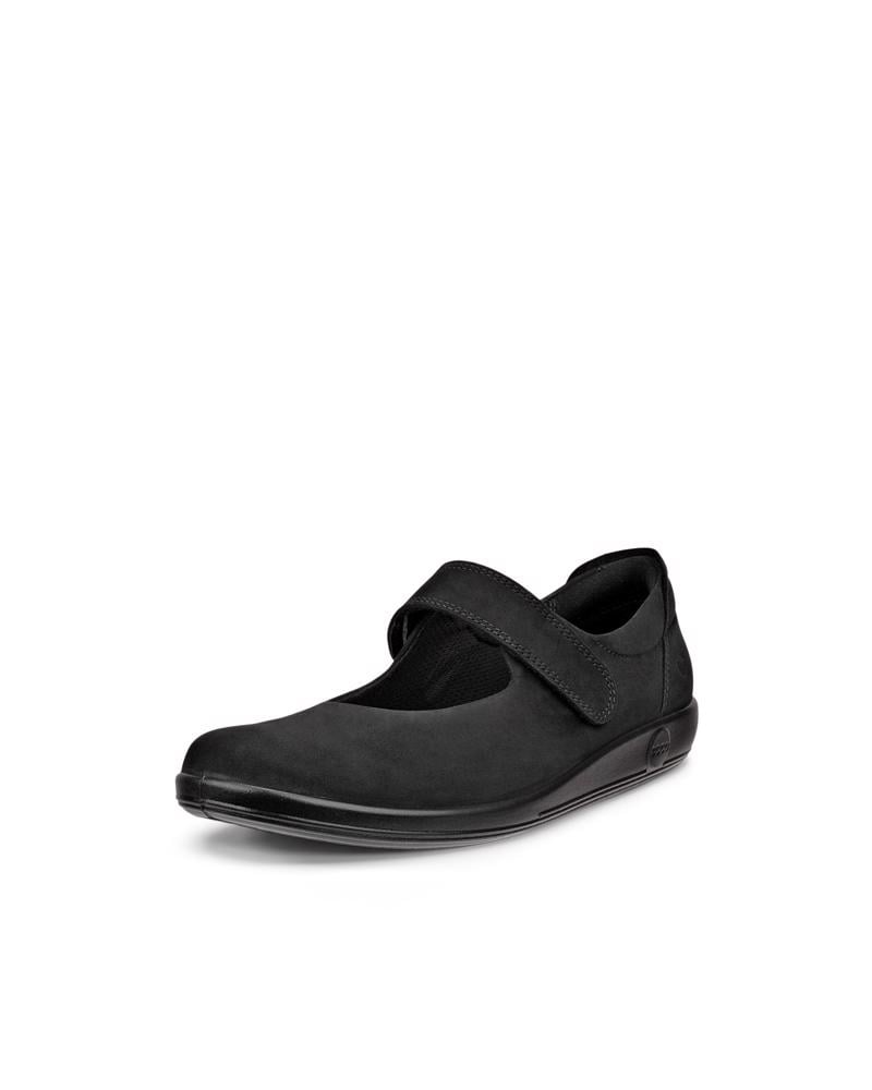 BLACK ECCO SOFT 2.0 W MARY-JANE