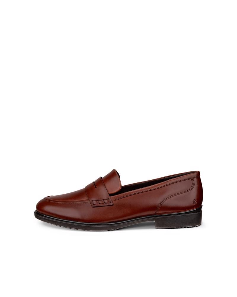 Brown ECCO DRESS CLASSIC 15 LOAFER
