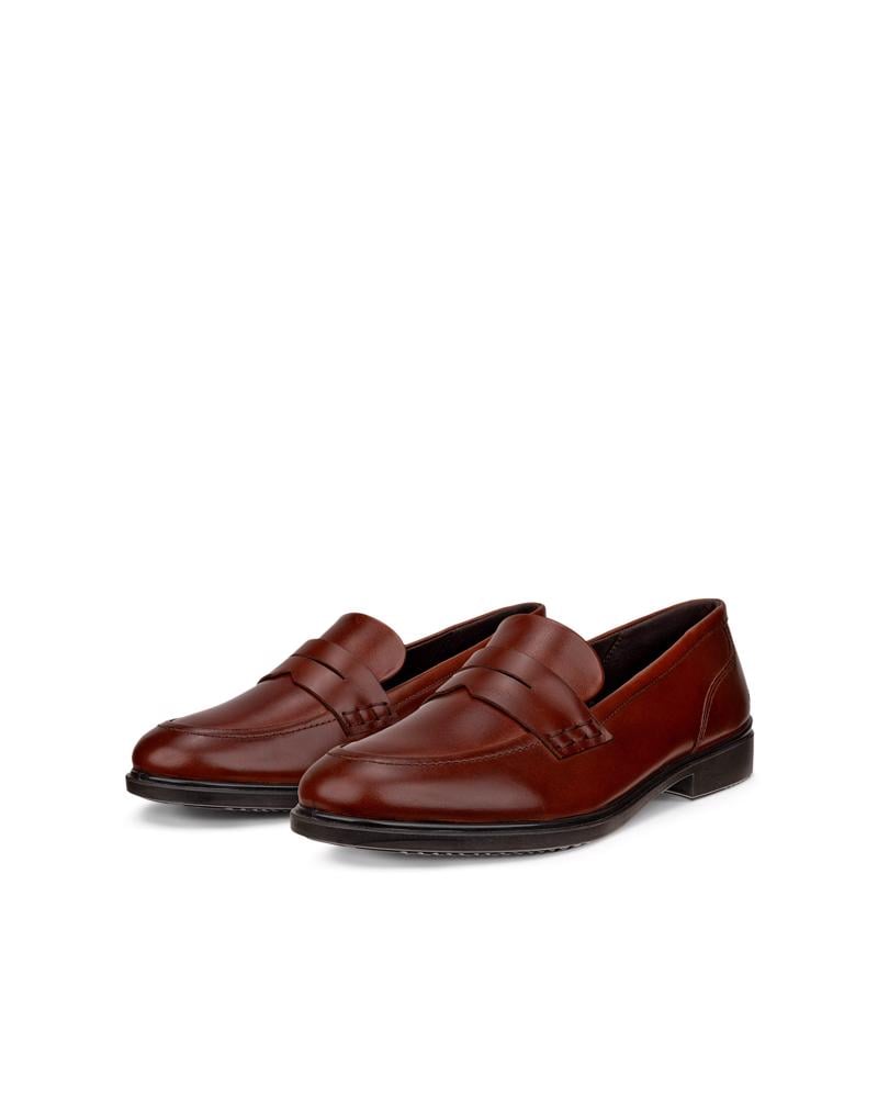 Brown ECCO DRESS CLASSIC 15 LOAFER