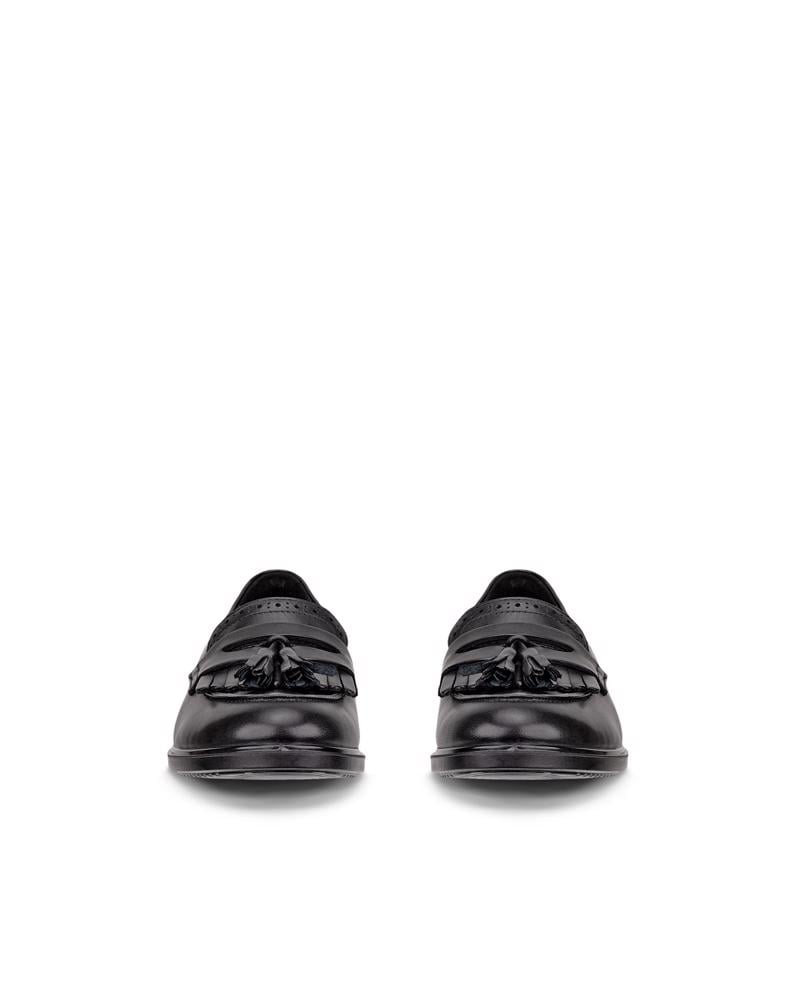 BLACK ECCO DRESS CLASSIC 15 W LOAFER