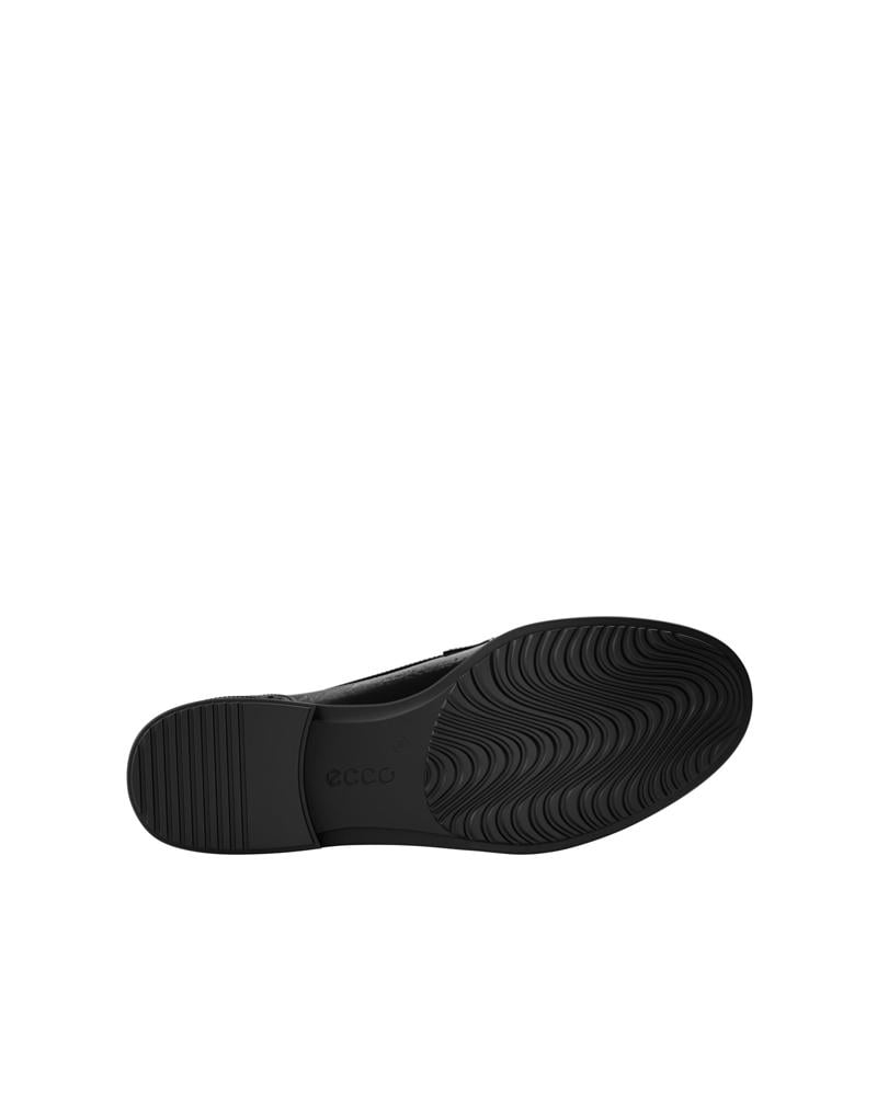 BLACK ECCO DRESS CLASSIC 15 W LOAFER