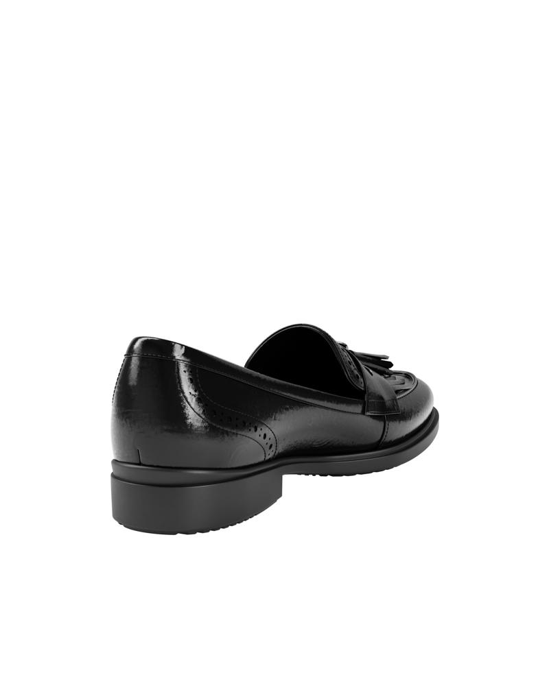 BLACK ECCO DRESS CLASSIC 15 W LOAFER
