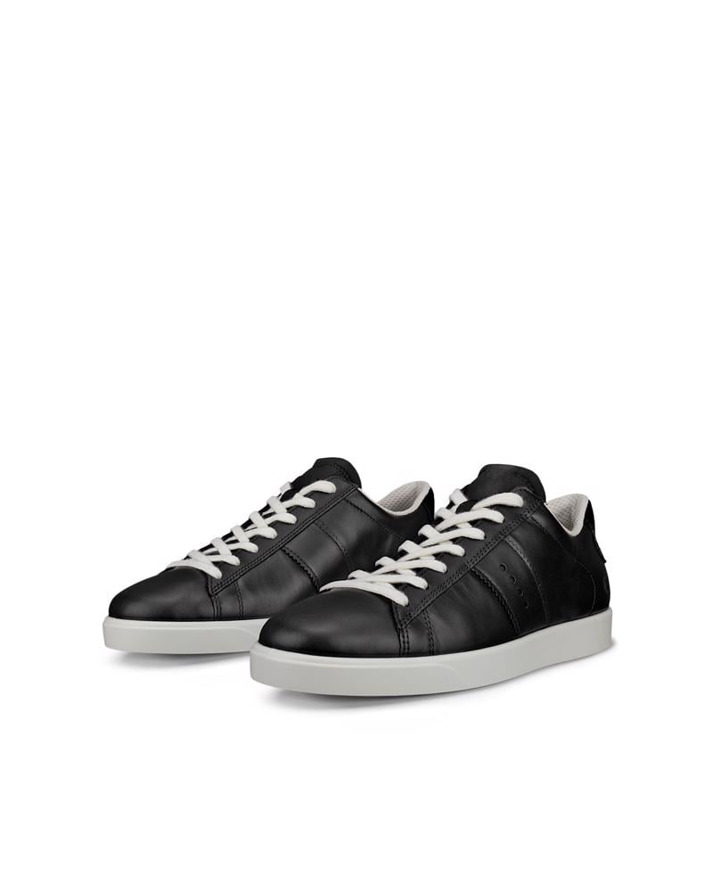 BLACK ECCO STREET LITE W SNEAKER