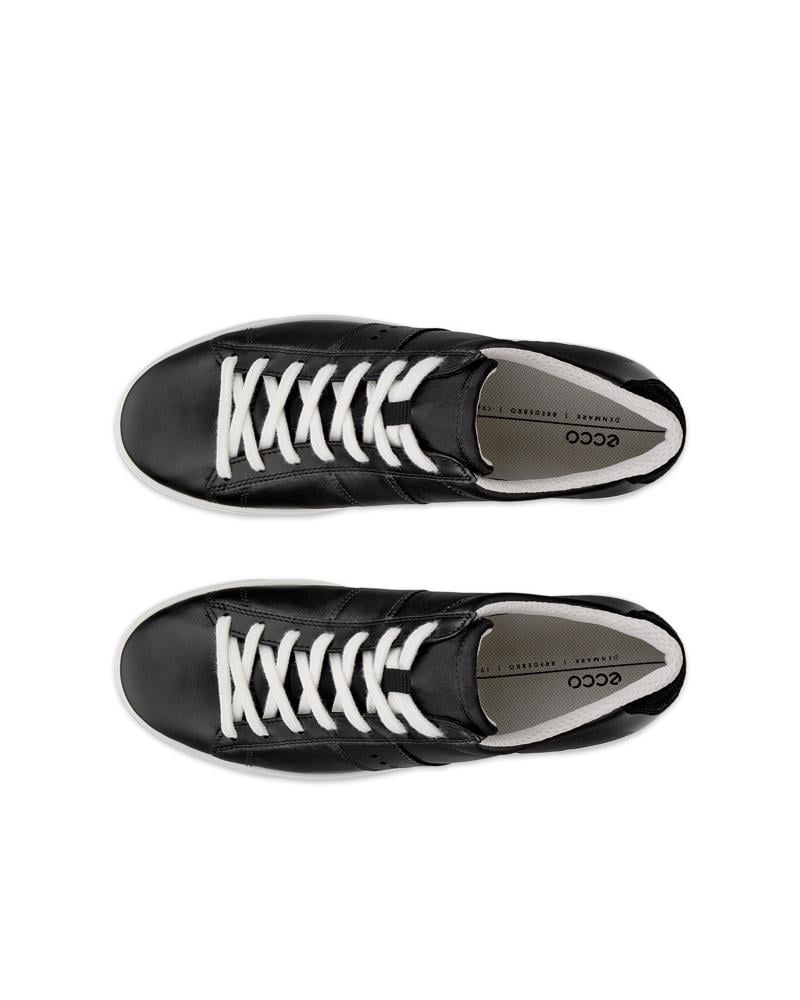 BLACK ECCO STREET LITE W SNEAKER