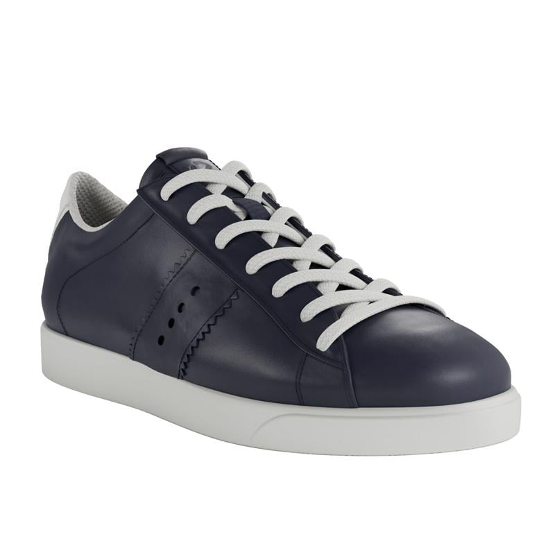 Navy ECCO STREET LITE W SNEAKER LEA