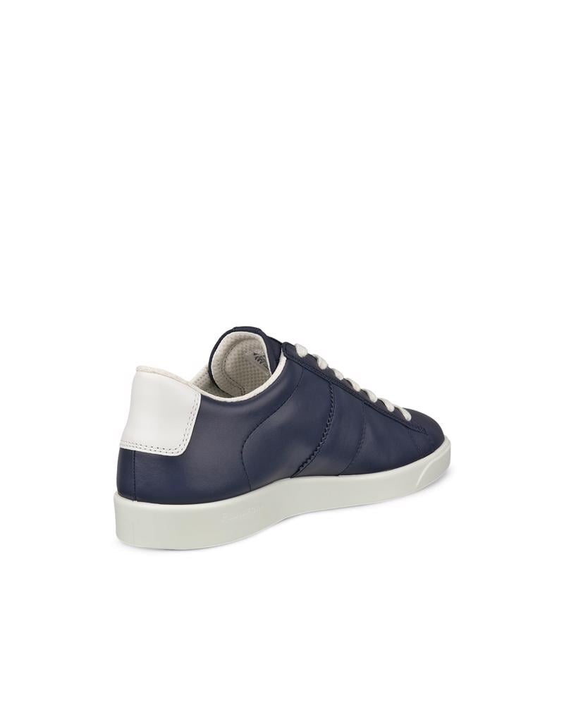Navy ECCO STREET LITE W SNEAKER LEA