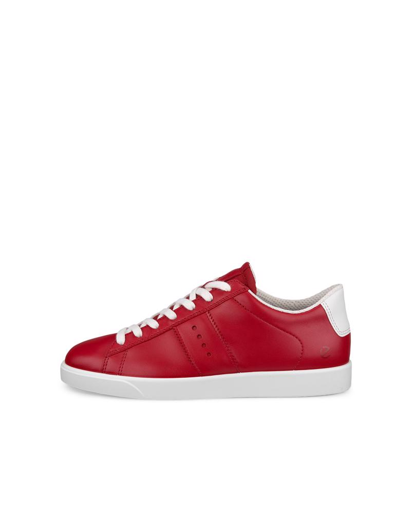 Red ECCO STREET LITE W SNEAKER LEA