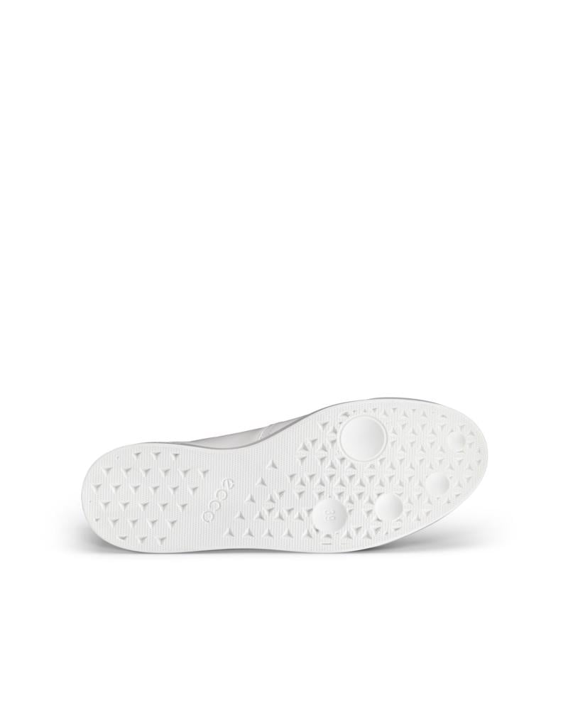White ECCO STREET LITE W SLIP-ON