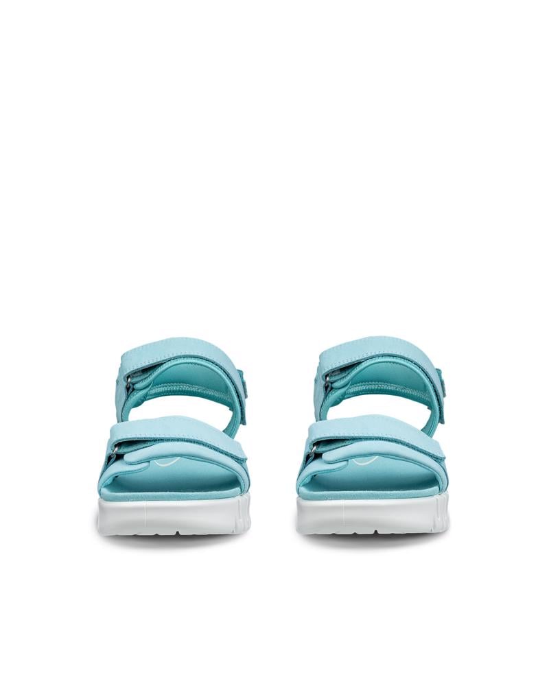 BLUE ECCO GRUUV SOL W LEA