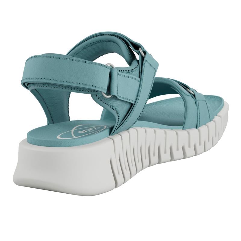 BLUE ECCO GRUUV SOL W LEA