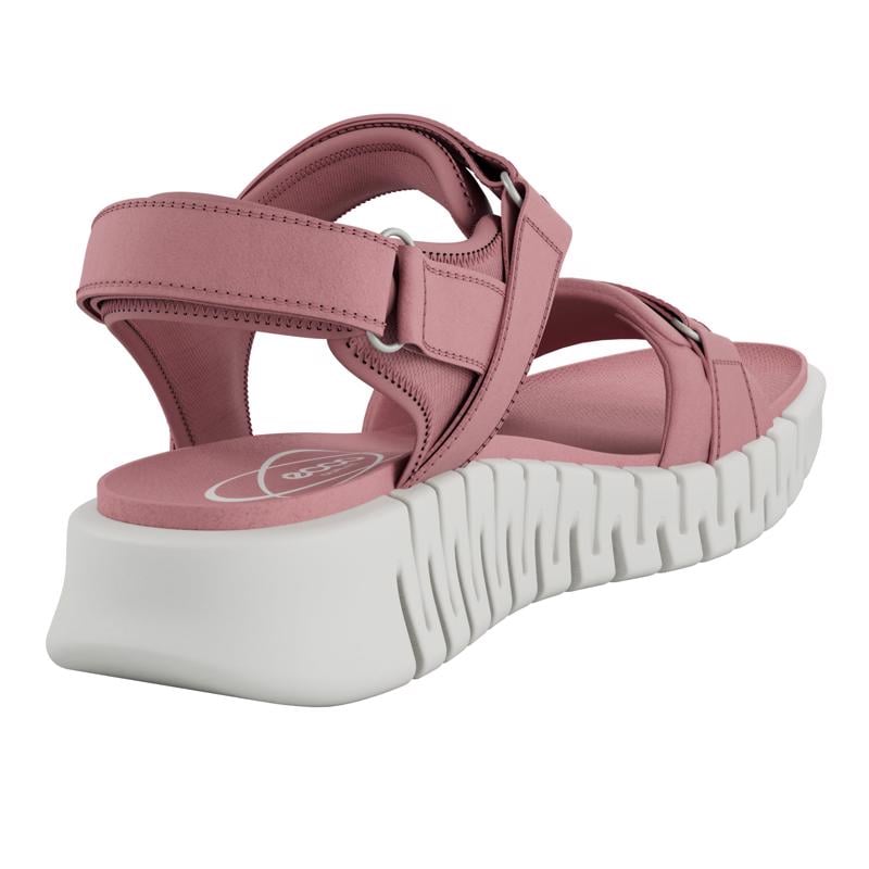 Pink ECCO GRUUV SOL W LEA