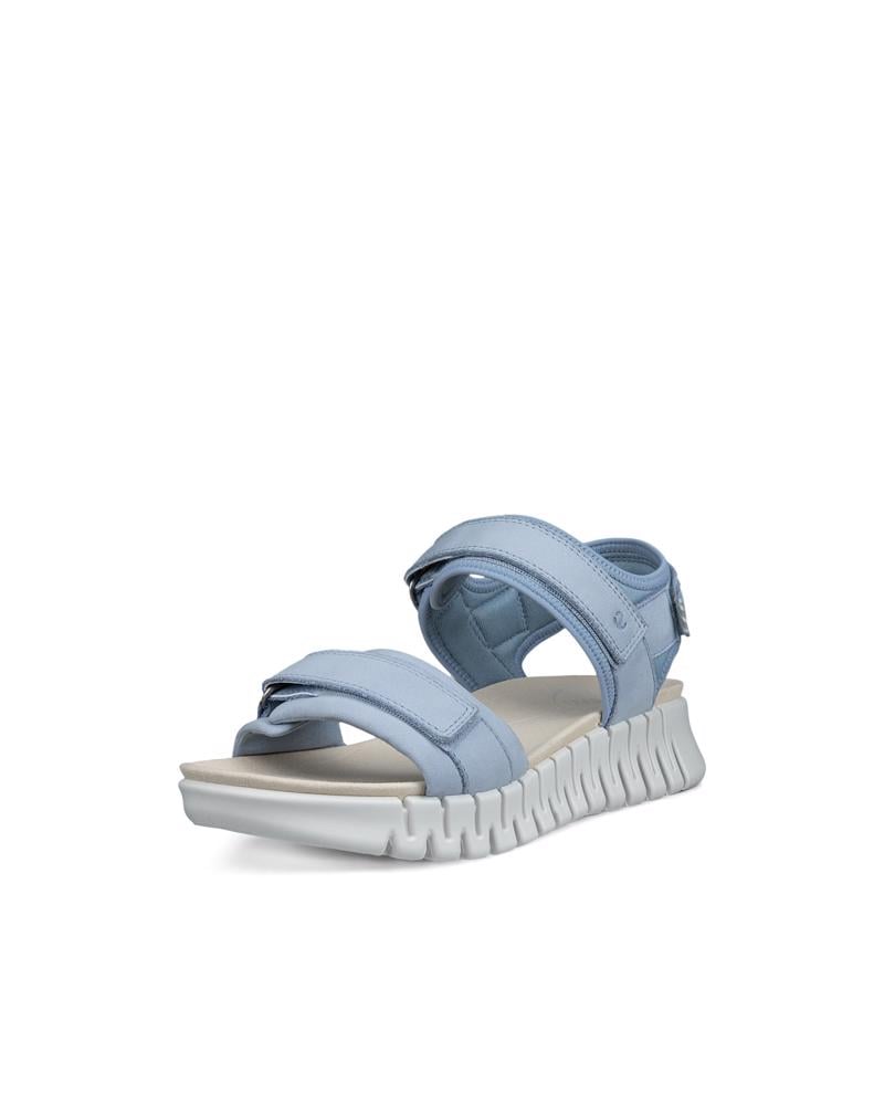BLUE ECCO GRUUV SOL W LEA