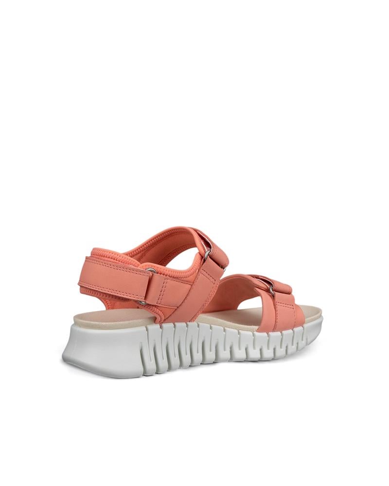 Orange ECCO GRUUV SOL W LEA