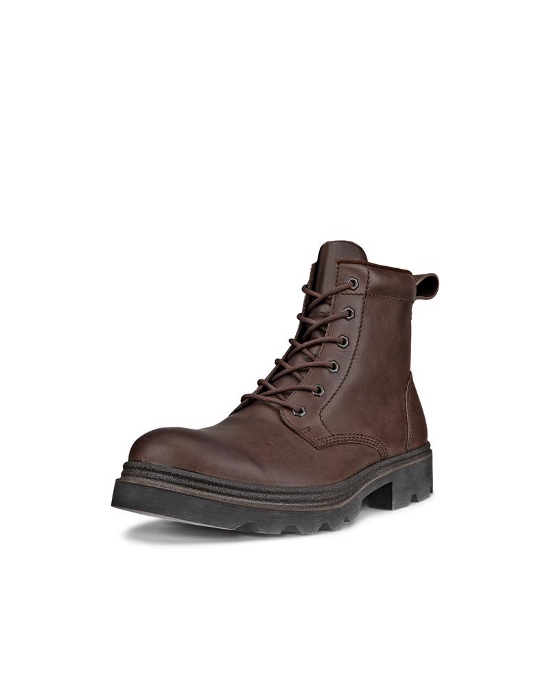 Brown ECCO GRAINER M BOOT WARM