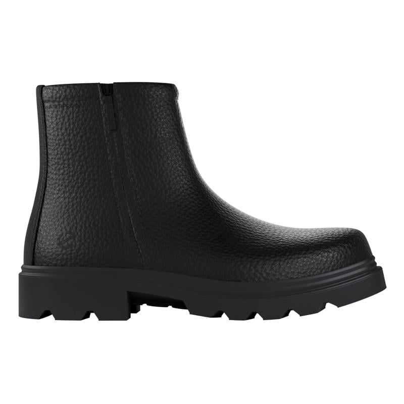 BLACK ECCO GRAINER M BOUBLE BOOT WP
