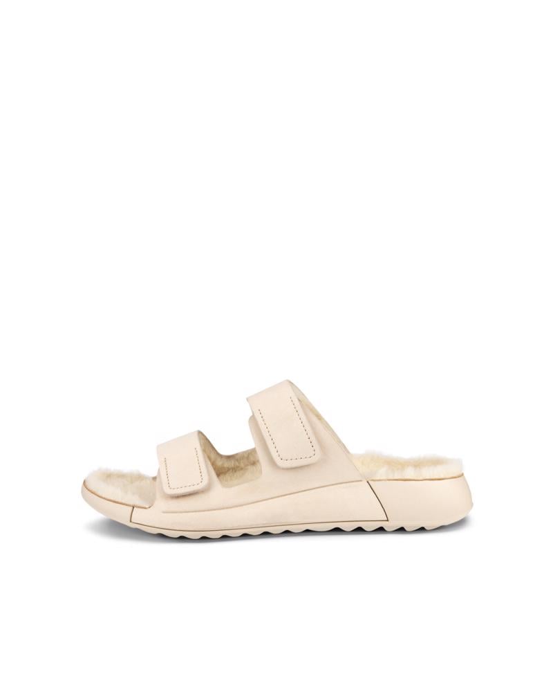 Beige ECCO COZMO SANDAL W Flat S