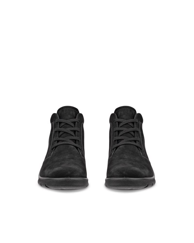 BLACK ECCO BABETT BOOT W LACE UP
